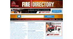 Desktop Screenshot of fireservicedirectory.com